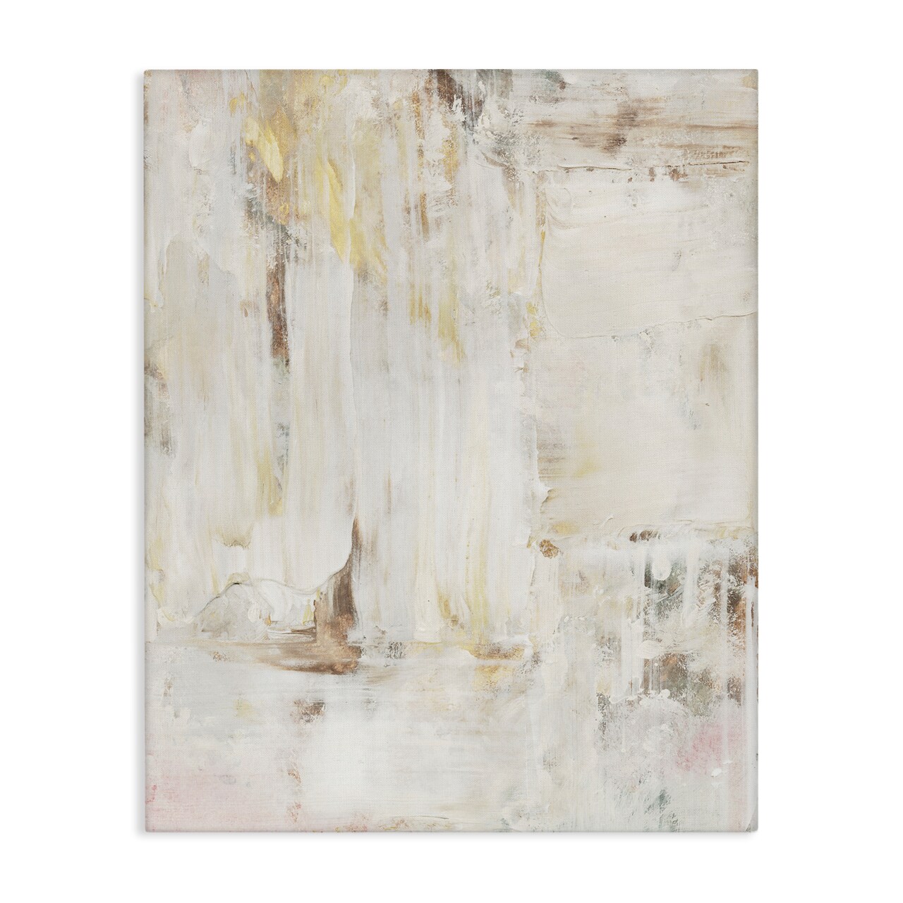 Stupell Industries Natural Muted Abstract Canvas Design by Victoria Barnes